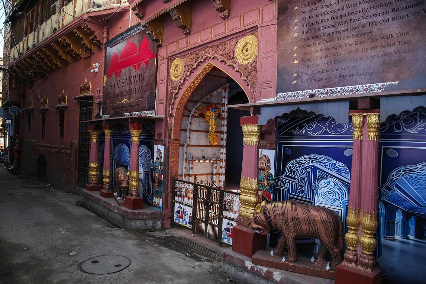 Saji Sanwri Heritage Inn Haveli جودبور المظهر الخارجي الصورة
