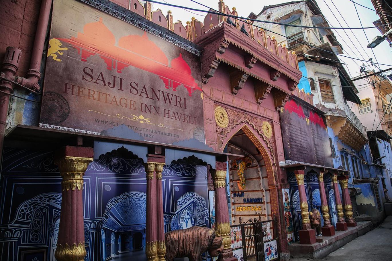 Saji Sanwri Heritage Inn Haveli جودبور المظهر الخارجي الصورة